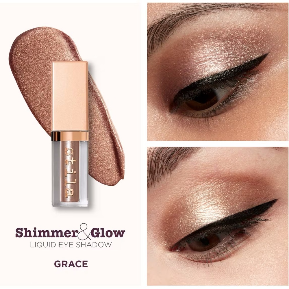 Stila Shimmer & Glow Liquid Eye Shadow in Grace Shimmering Rosy Taupe